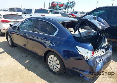 2010 Honda Accord 2.4 Lx from USA, damaged, VIN 1HGCP2F38AA152272